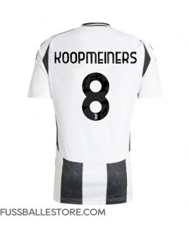 Günstige Juventus Teun Koopmeiners #8 Heimtrikot 2024-25 Kurzarm